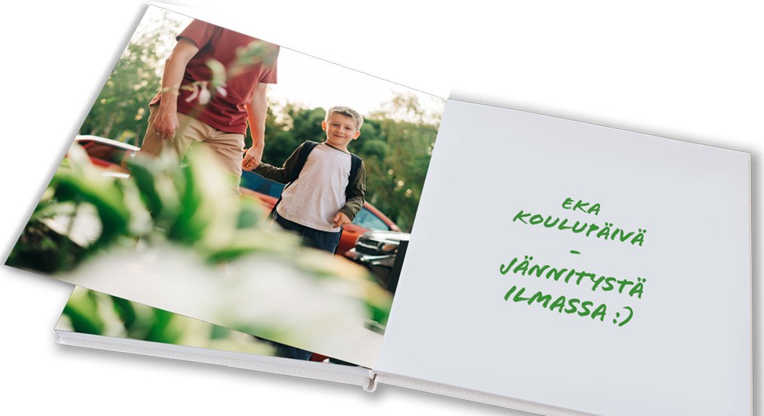 Kuvakirja tallentaa hetket ja pitää muistot elossa
